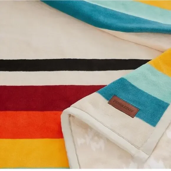 Pendleton Ultra-Soft Plush Throw Blanket — Mount Foraker (50″ × 70″) Brand New - Picture 8 of 8